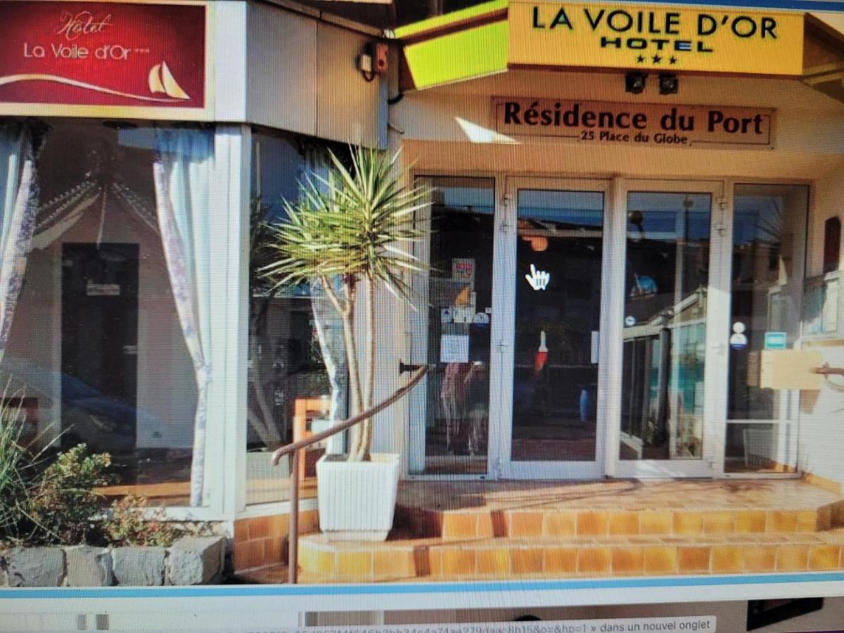 Studio Cap D Agde Vue Port Exterior foto